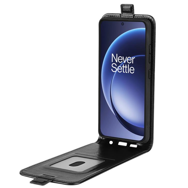 For OnePlus 15 R64 Texture Single Vertical Flip Leather Phone Case