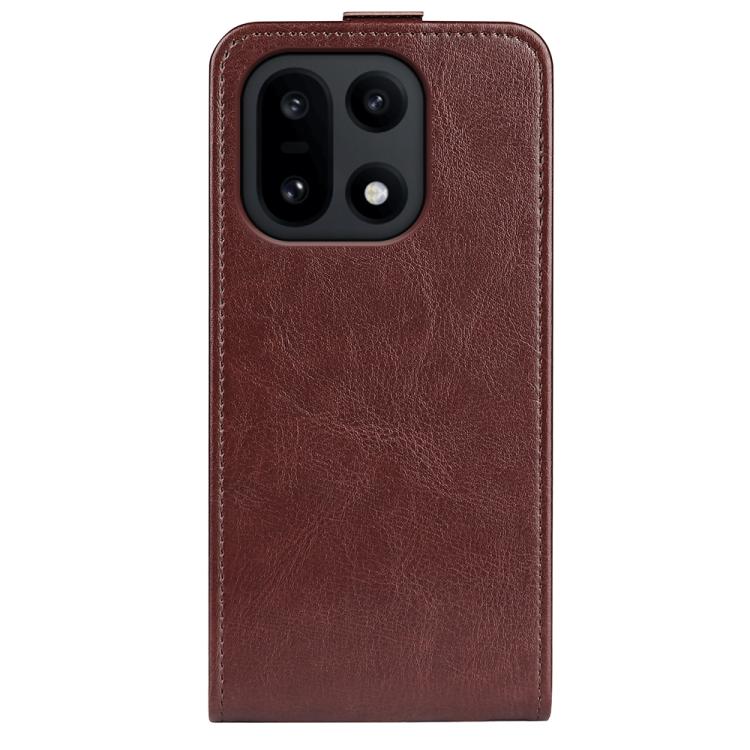For OnePlus 15 R64 Texture Single Vertical Flip Leather Phone Case