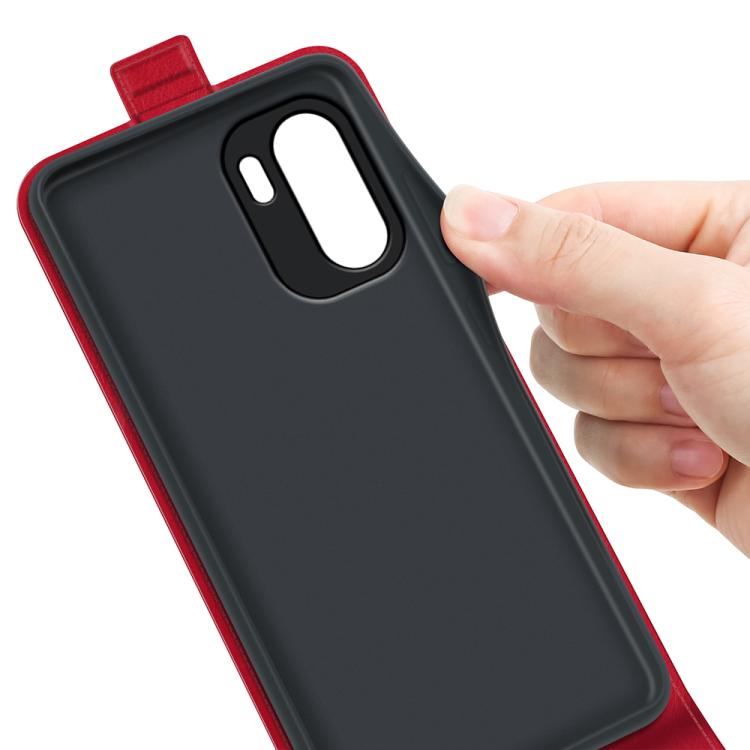 For OnePlus 15R / Ace 6 5G / 6T 5G R64 Texture Single Vertical Flip Leather Phone Case