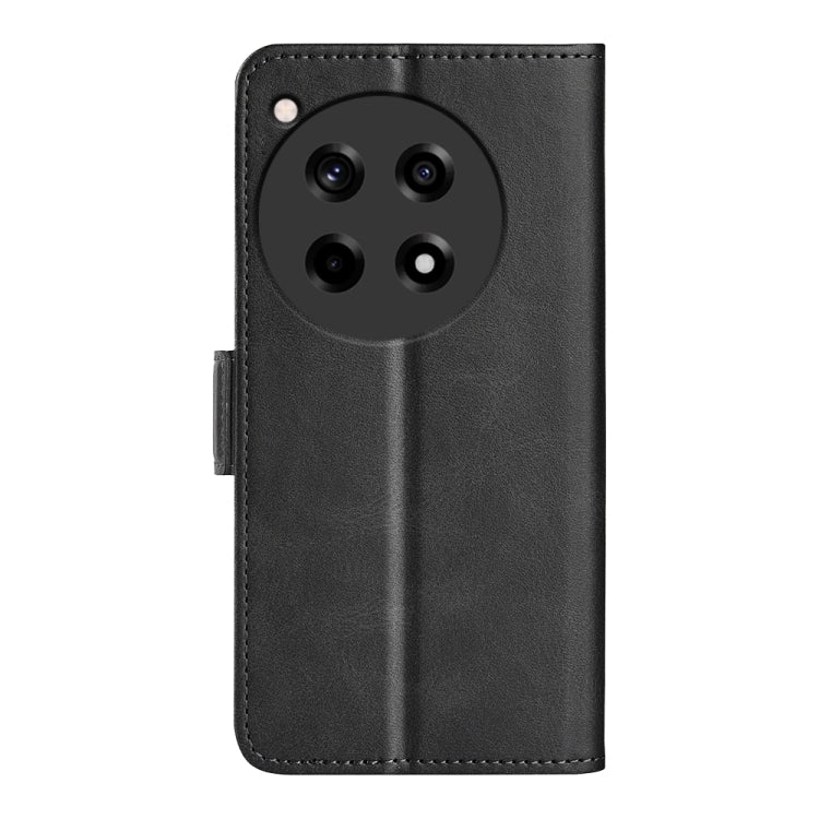 For OnePlus 12R Dual-side Magnetic Buckle Horizontal Flip Leather Phone Case