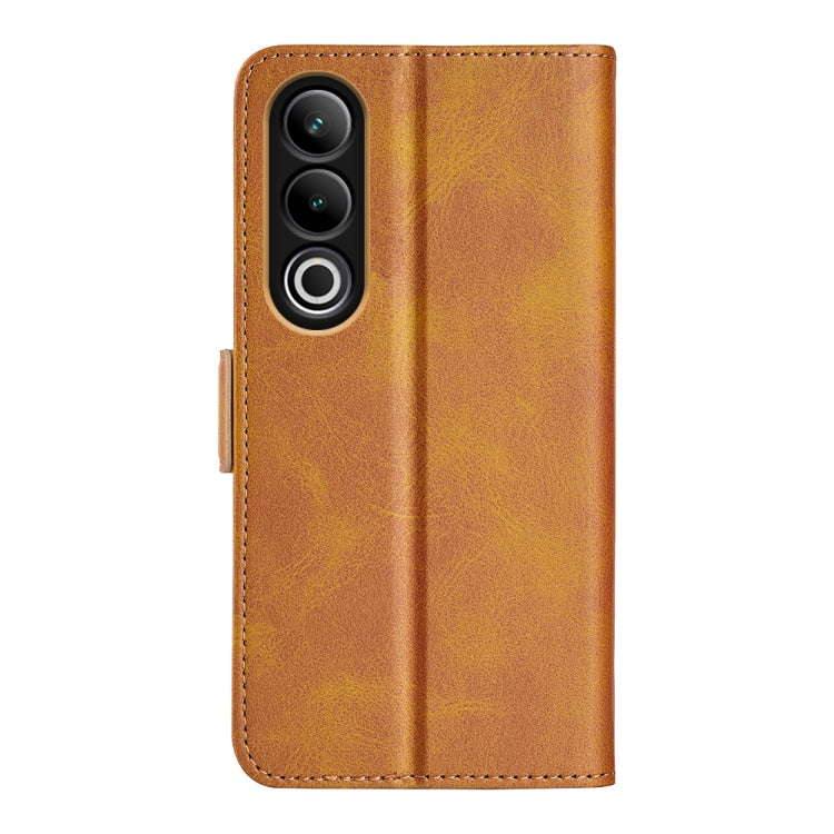 For OnePlus Ace 3V Dual-side Magnetic Buckle Horizontal Flip Leather Phone Case