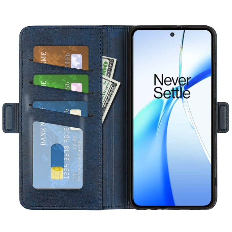 For OnePlus Ace 3V Dual-side Magnetic Buckle Horizontal Flip Leather Phone Case