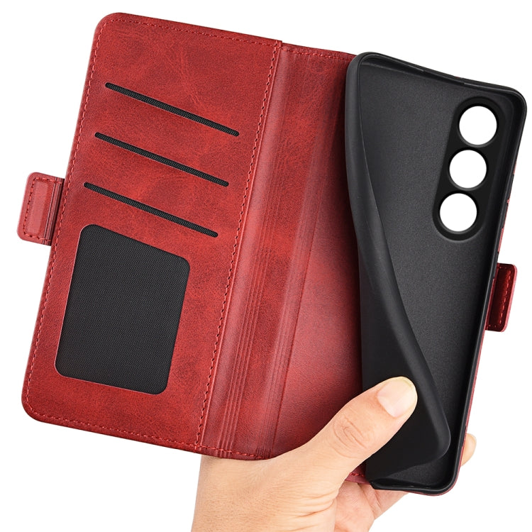 For OnePlus Ace 3V Dual-side Magnetic Buckle Horizontal Flip Leather Phone Case