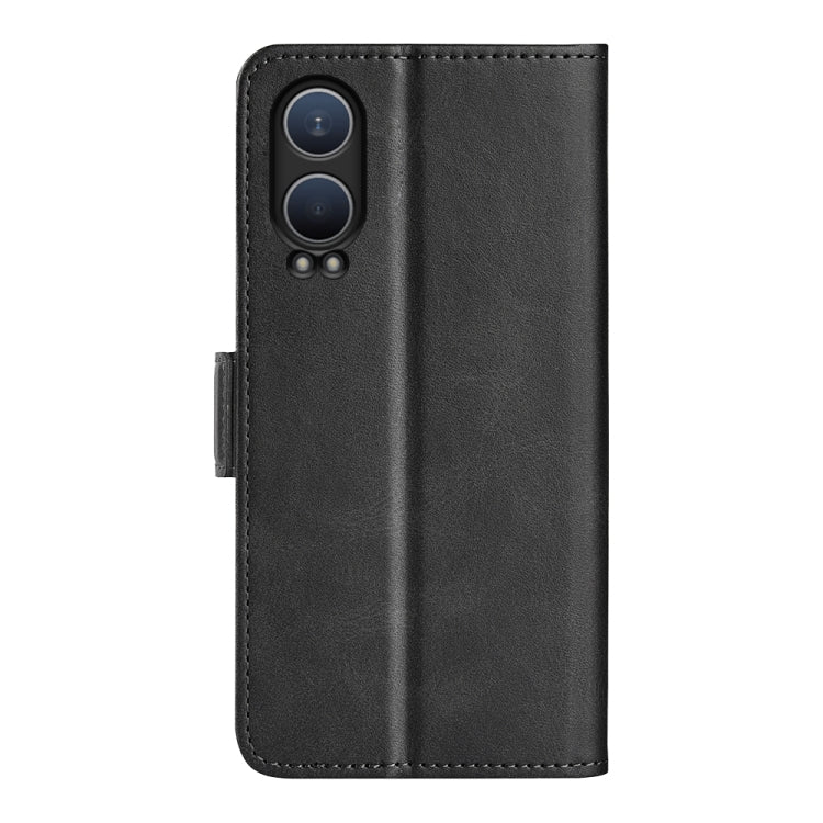 For OnePlus Nord CE4 Lite 5G Dual-side Magnetic Buckle Horizontal Flip Leather Phone Case