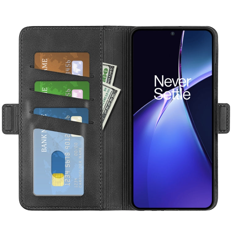 For OnePlus Nord CE4 Lite 5G Dual-side Magnetic Buckle Horizontal Flip Leather Phone Case