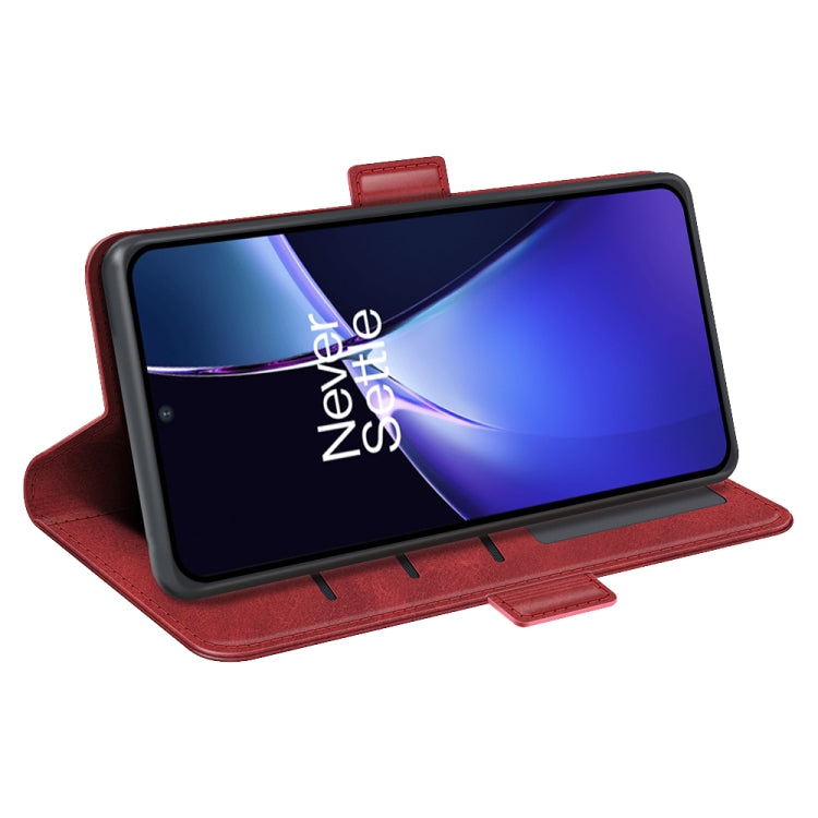 For OnePlus Nord CE4 Lite 5G Dual-side Magnetic Buckle Horizontal Flip Leather Phone Case