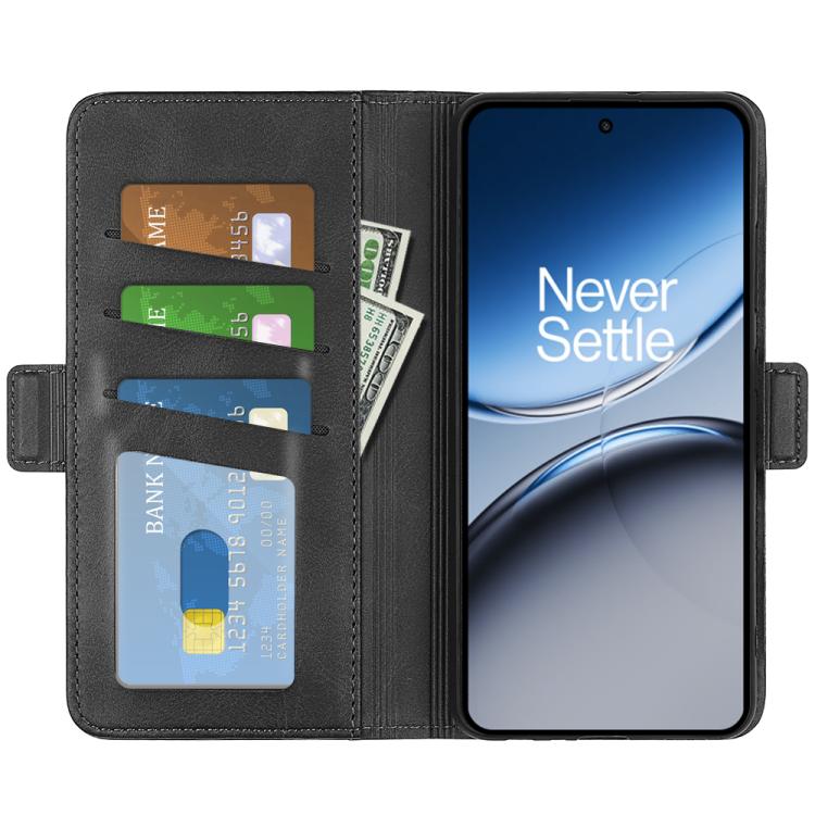 For OnePlus Nord 4 Dual-side Magnetic Buckle Horizontal Flip Leather Phone Case