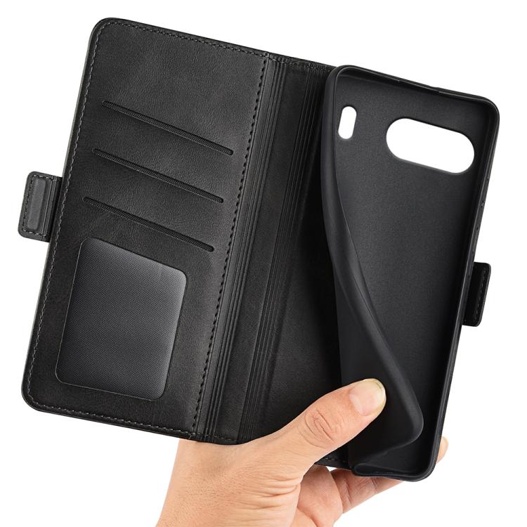 For OnePlus Nord 4 Dual-side Magnetic Buckle Horizontal Flip Leather Phone Case