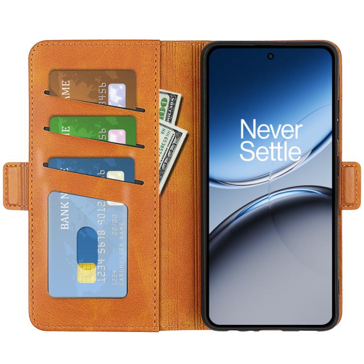 For OnePlus Nord 4 Dual-side Magnetic Buckle Horizontal Flip Leather Phone Case
