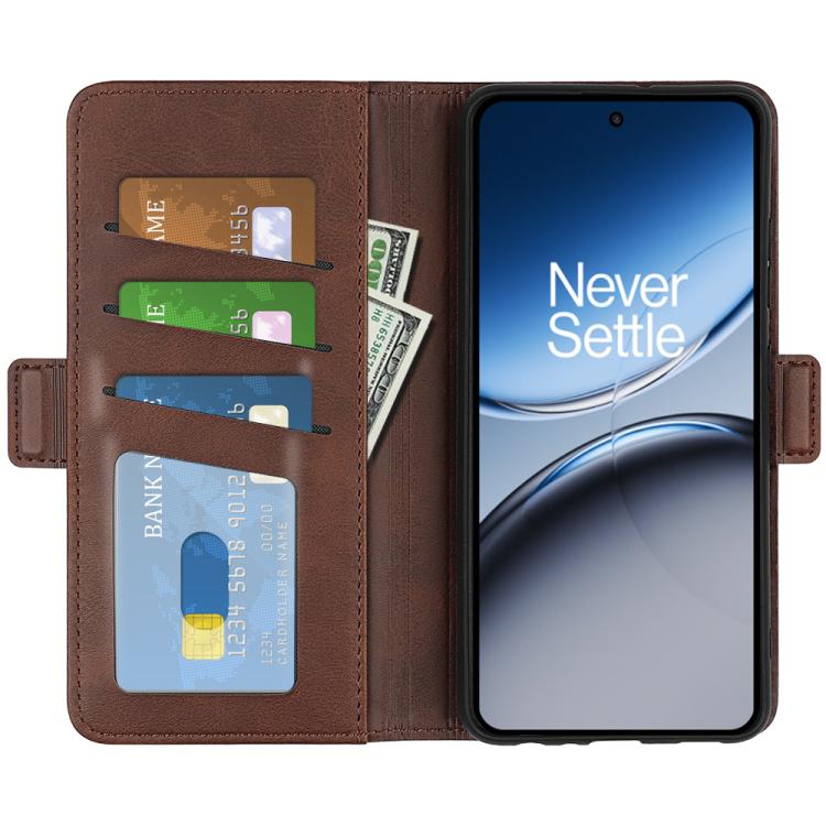 For OnePlus Nord 4 Dual-side Magnetic Buckle Horizontal Flip Leather Phone Case