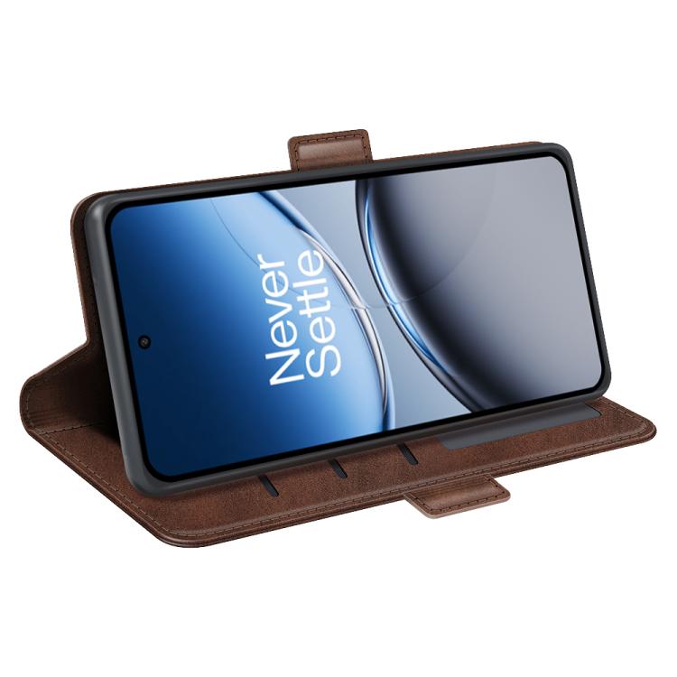 For OnePlus Nord 4 Dual-side Magnetic Buckle Horizontal Flip Leather Phone Case