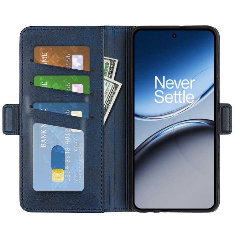 For OnePlus Nord 4 Dual-side Magnetic Buckle Horizontal Flip Leather Phone Case