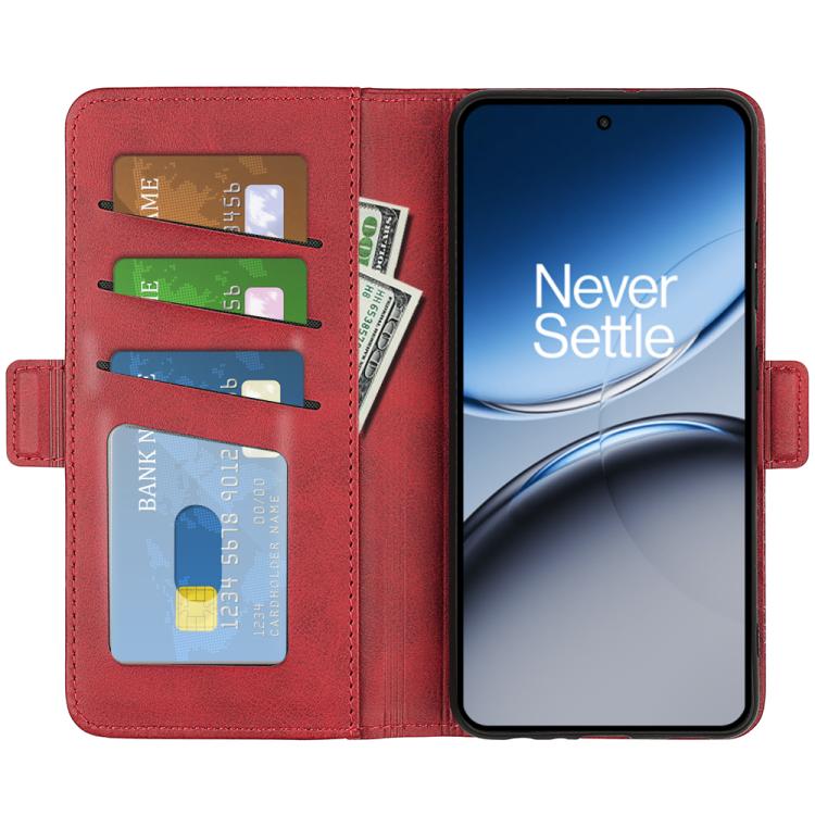 For OnePlus Nord 4 Dual-side Magnetic Buckle Horizontal Flip Leather Phone Case
