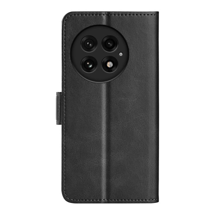 For OnePlus 13 Dual-side Magnetic Buckle Horizontal Flip Leather Phone Case