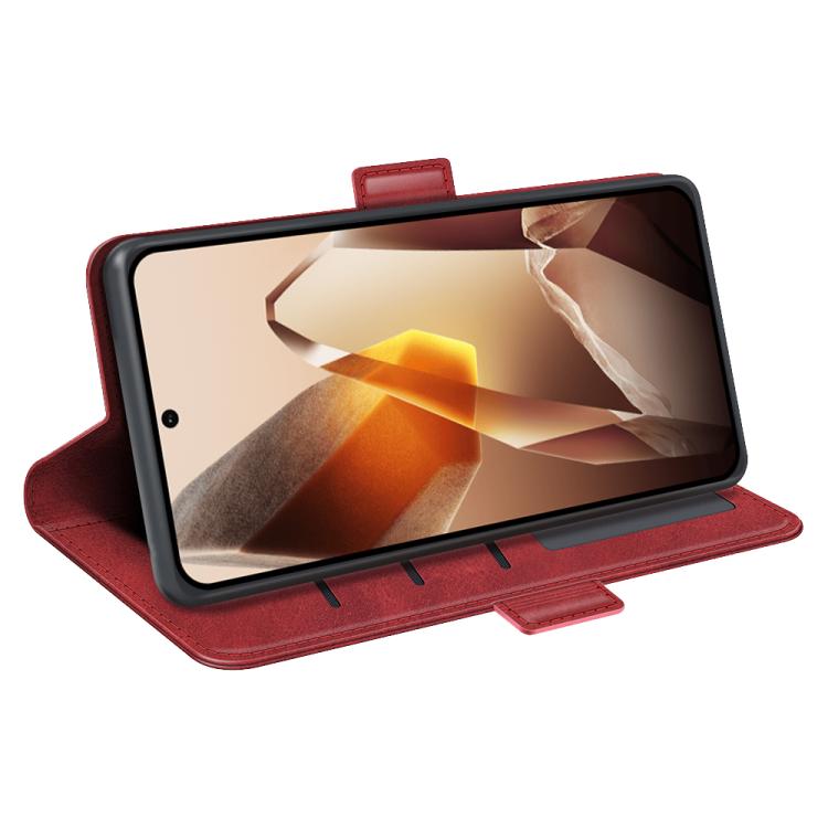 For OnePlus 13 Dual-side Magnetic Buckle Horizontal Flip Leather Phone Case