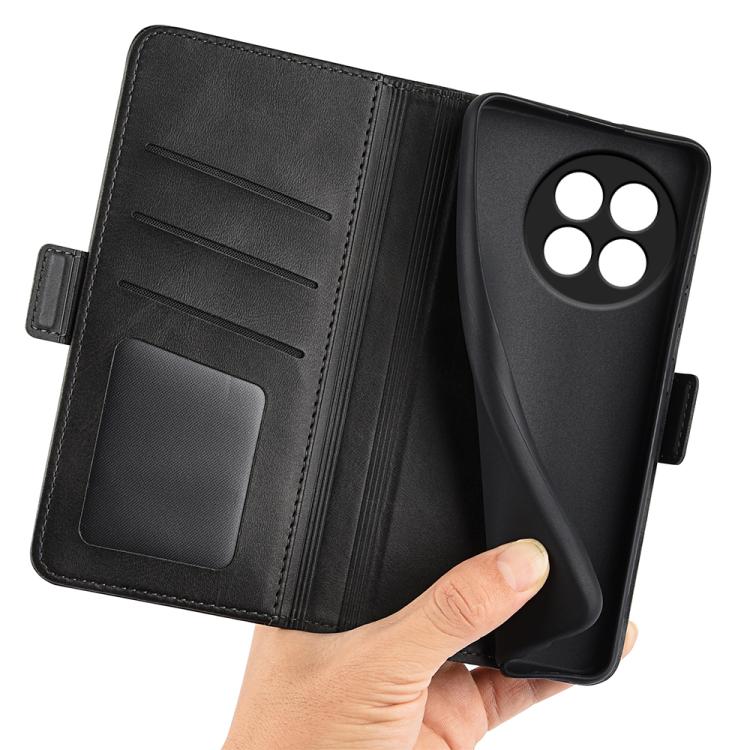 For OnePlus Ace 5 Pro Dual-side Magnetic Buckle Horizontal Flip Leather Phone Case