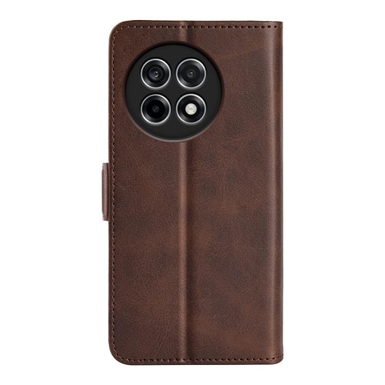 For OnePlus Ace 5 Pro Dual-side Magnetic Buckle Horizontal Flip Leather Phone Case