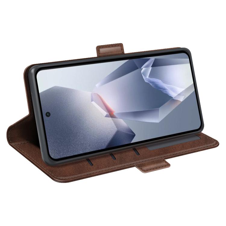 For OnePlus Ace 5 Pro Dual-side Magnetic Buckle Horizontal Flip Leather Phone Case