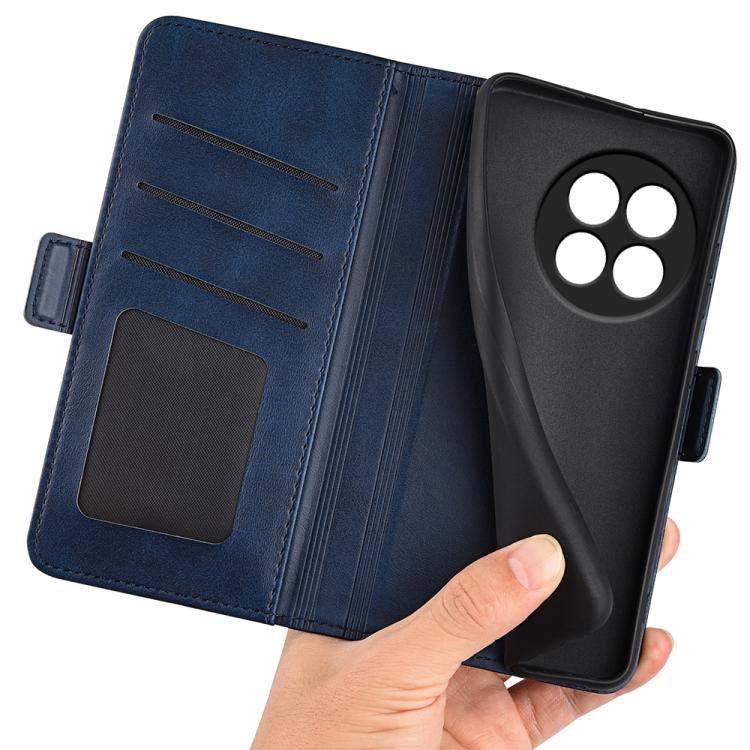 For OnePlus Ace 5 Pro Dual-side Magnetic Buckle Horizontal Flip Leather Phone Case