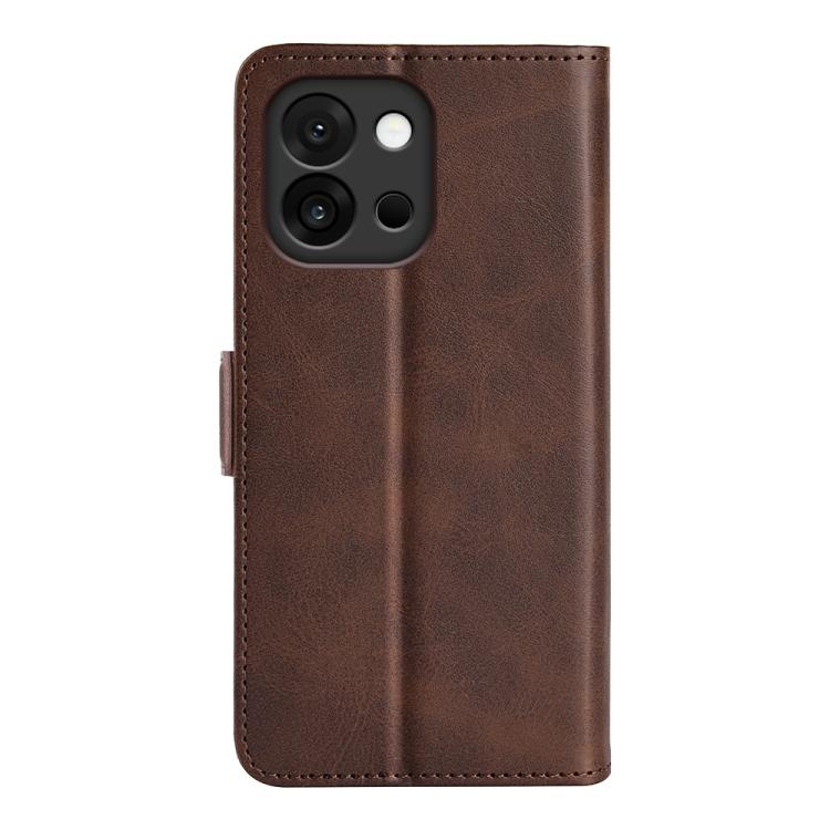 For OnePlus 13T Dual-side Magnetic Buckle Horizontal Flip Leather Phone Case