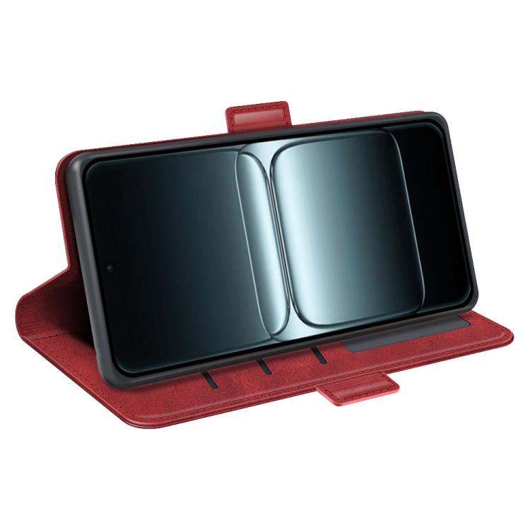 For OnePlus 13T Dual-side Magnetic Buckle Horizontal Flip Leather Phone Case