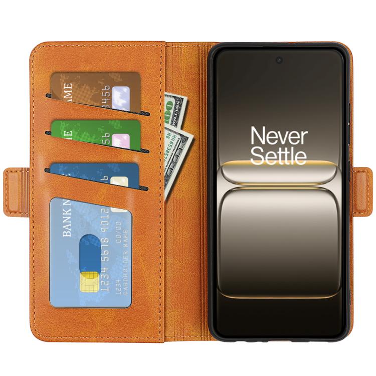 For OnePlus Nord 5 / Ace 5 Ultra Dual-side Magnetic Buckle Horizontal Flip Leather Phone Case