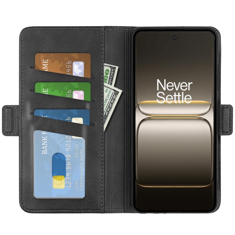 For OnePlus Nord CE5 / Ace 5 Racing Dual-side Magnetic Buckle Horizontal Flip Leather Phone Case