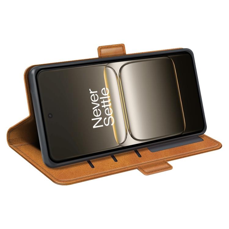 For OnePlus Nord CE5 / Ace 5 Racing Dual-side Magnetic Buckle Horizontal Flip Leather Phone Case