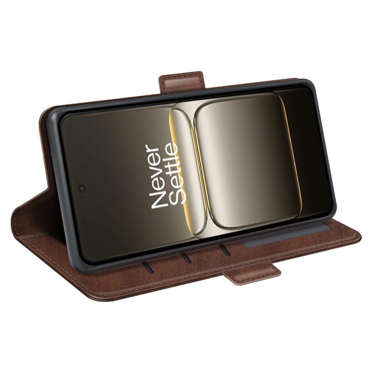 For OnePlus Nord CE5 / Ace 5 Racing Dual-side Magnetic Buckle Horizontal Flip Leather Phone Case
