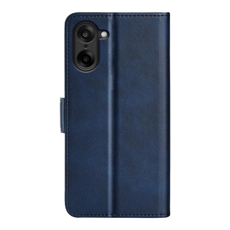 For OnePlus Nord CE5 / Ace 5 Racing Dual-side Magnetic Buckle Horizontal Flip Leather Phone Case