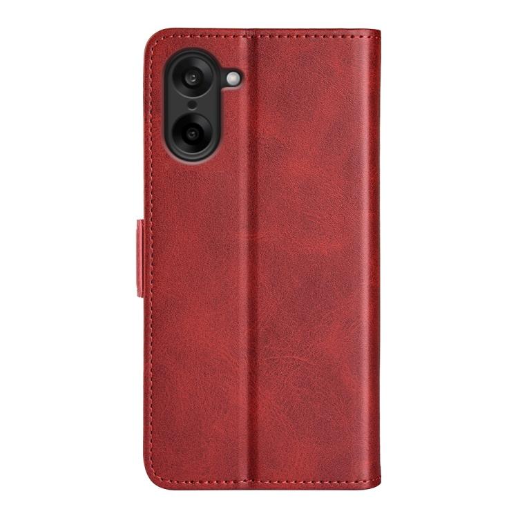 For OnePlus Nord CE5 / Ace 5 Racing Dual-side Magnetic Buckle Horizontal Flip Leather Phone Case