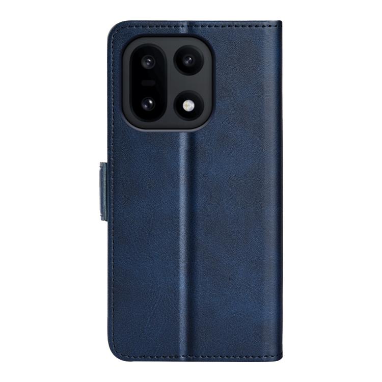 For OnePlus 15 Dual-side Magnetic Buckle Horizontal Flip Leather Phone Case