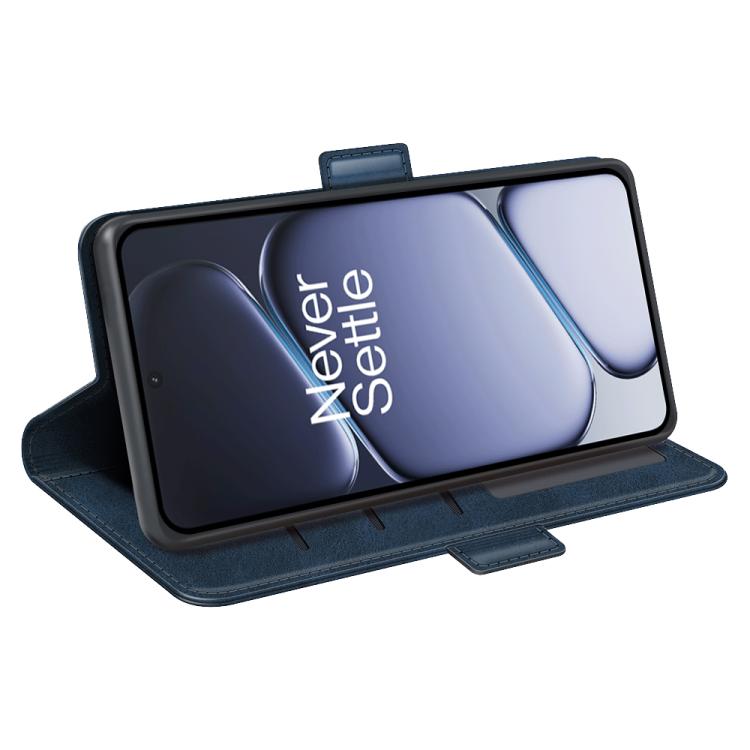 For OnePlus 15R / Ace 6 5G / 6T 5G Dual-side Magnetic Buckle Horizontal Flip Leather Phone Case