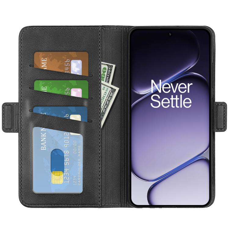 For OnePlus Turbo 6 / 6V Dual-side Magnetic Buckle Horizontal Flip Leather Phone Case