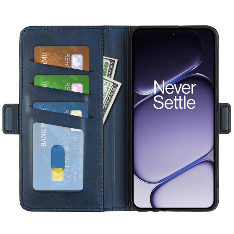For OnePlus Turbo 6 / 6V Dual-side Magnetic Buckle Horizontal Flip Leather Phone Case