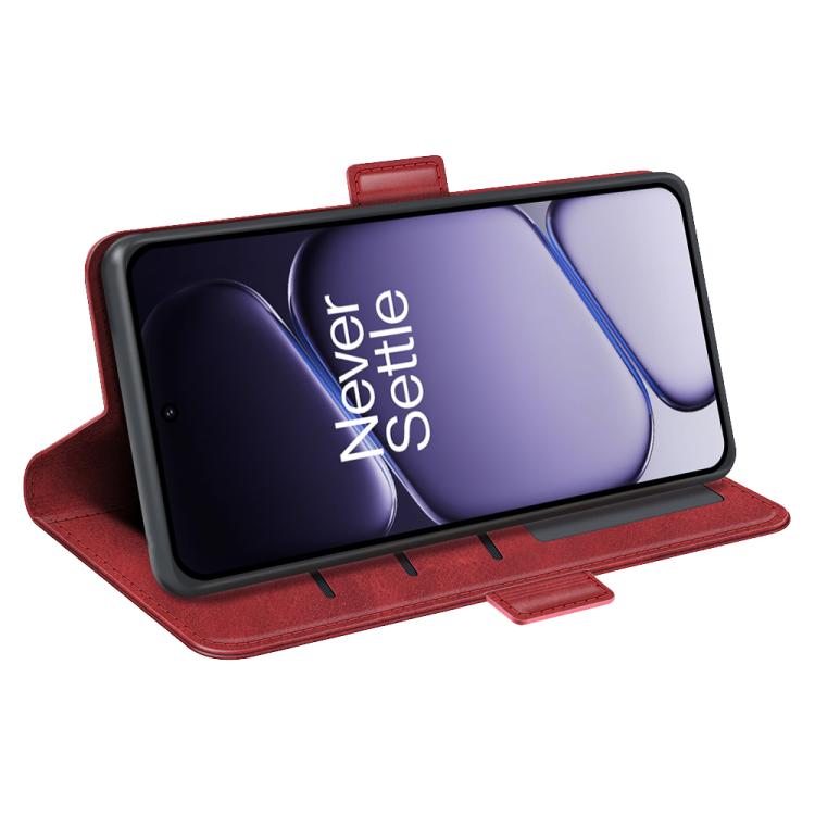 For OnePlus Turbo 6 / 6V Dual-side Magnetic Buckle Horizontal Flip Leather Phone Case