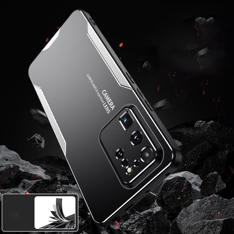 For Galaxy S20 Ultra Blade Series TPU Hybrid Metal Phone Case