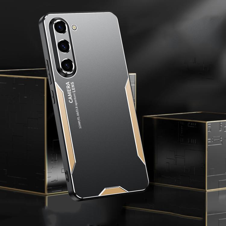 For Galaxy A17 5G Blade Series TPU Hybrid Metal Phone Case