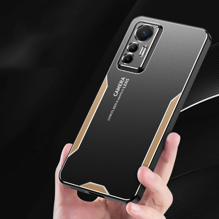 For Xiaomi 12 Blade Series TPU Hybrid Metal Phone Case