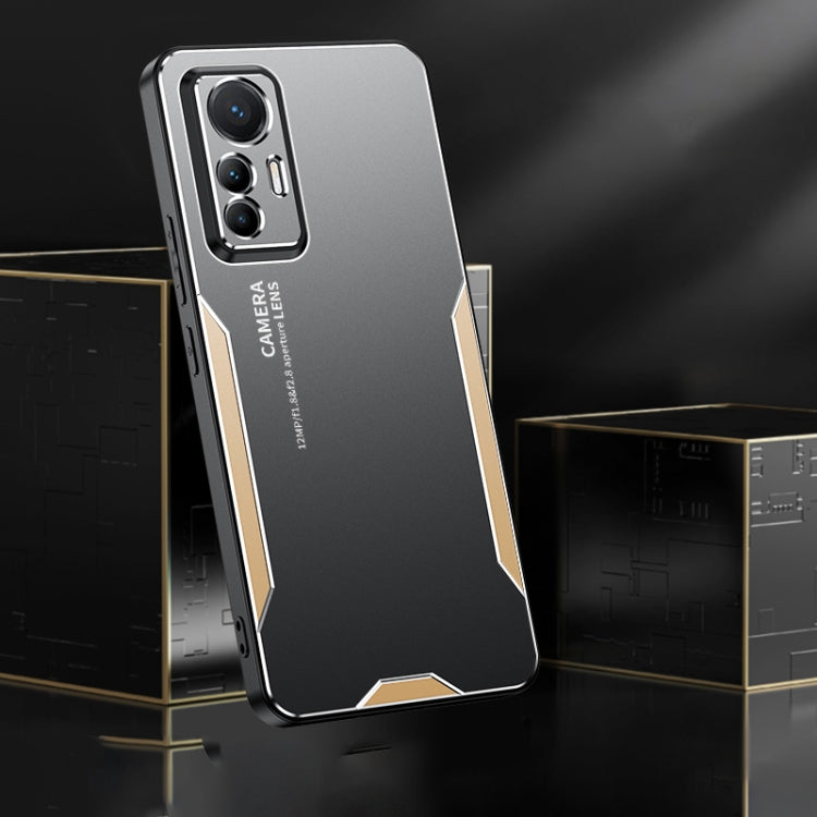 For Xiaomi 12 Blade Series TPU Hybrid Metal Phone Case