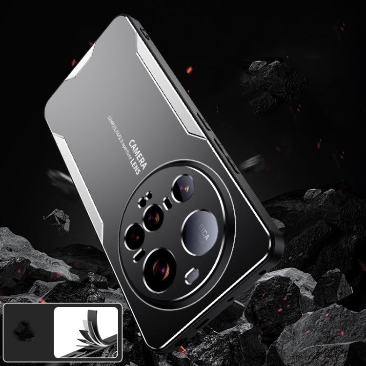 For Xiaomi 15 Ultra Blade Series TPU Hybrid Metal Phone Case