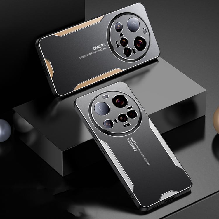 For Xiaomi 15 Ultra Blade Series TPU Hybrid Metal Phone Case
