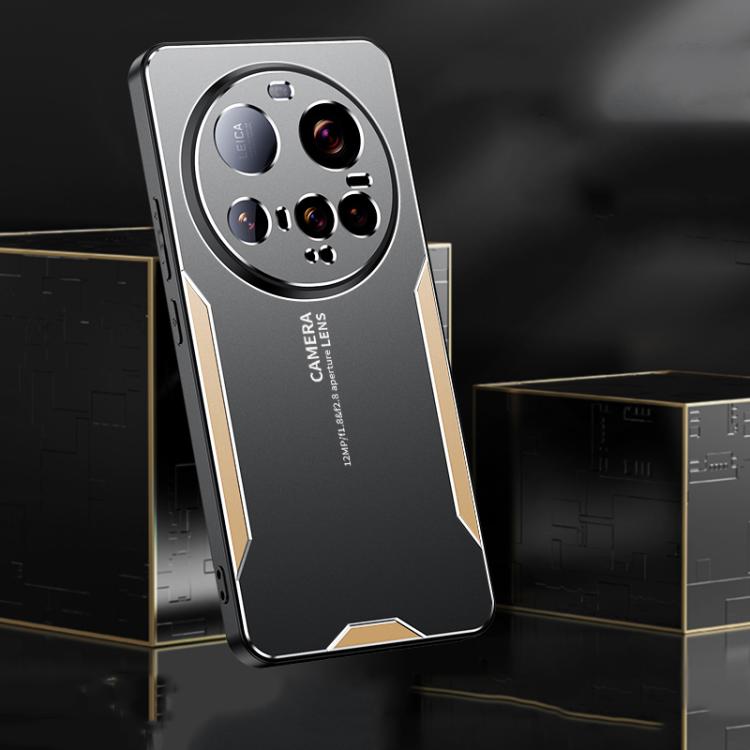 For Xiaomi 15 Ultra Blade Series TPU Hybrid Metal Phone Case