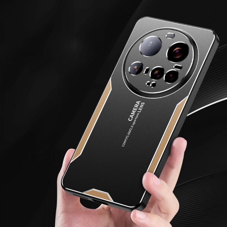 For Xiaomi 15 Ultra Blade Series TPU Hybrid Metal Phone Case
