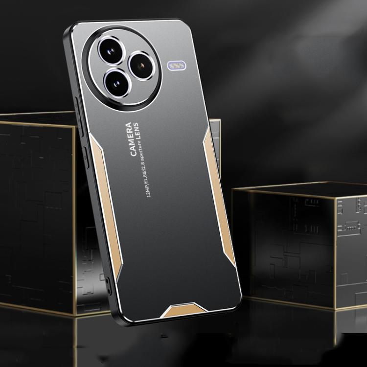 For Xiaomi Civi 5 Pro Blade Series TPU Hybrid Metal Phone Case