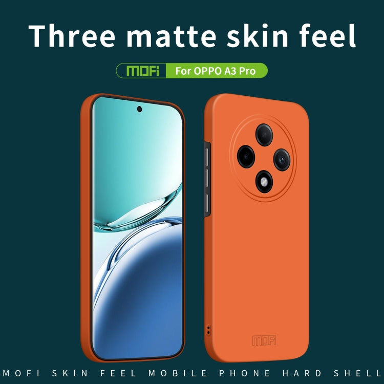 For OPPO A3 Pro MOFI Qin Series Skin Feel All-inclusive PC Phone Case