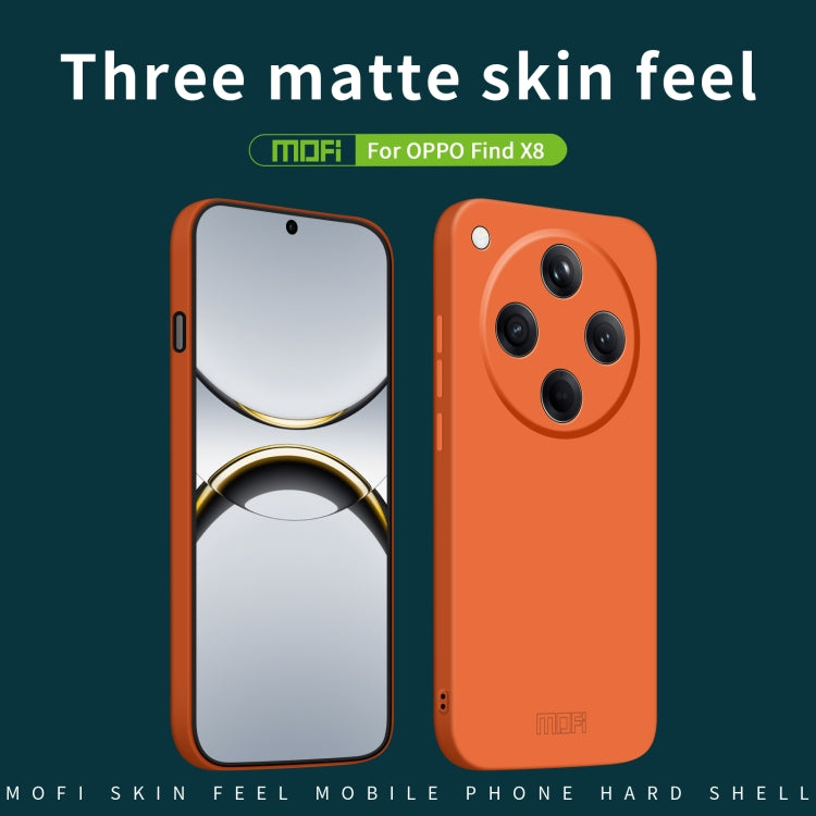 For OPPO Find X8 MOFI Qin Series Skin Feel All-inclusive PC Phone Case