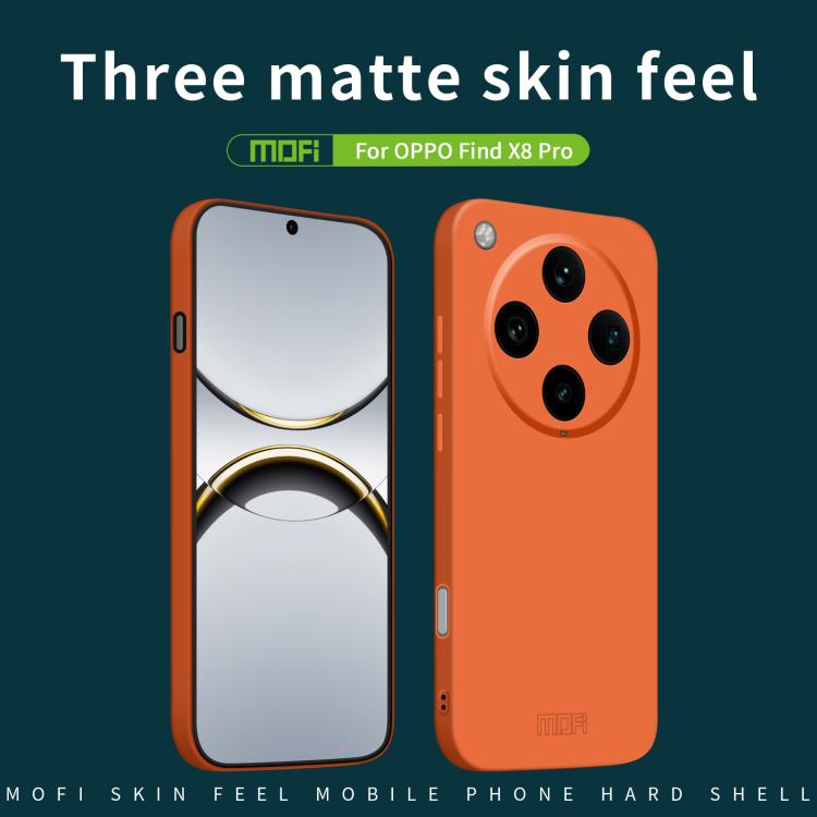 For OPPO Find X8 Pro MOFI Qin Series Skin Feel All-inclusive PC Phone Case