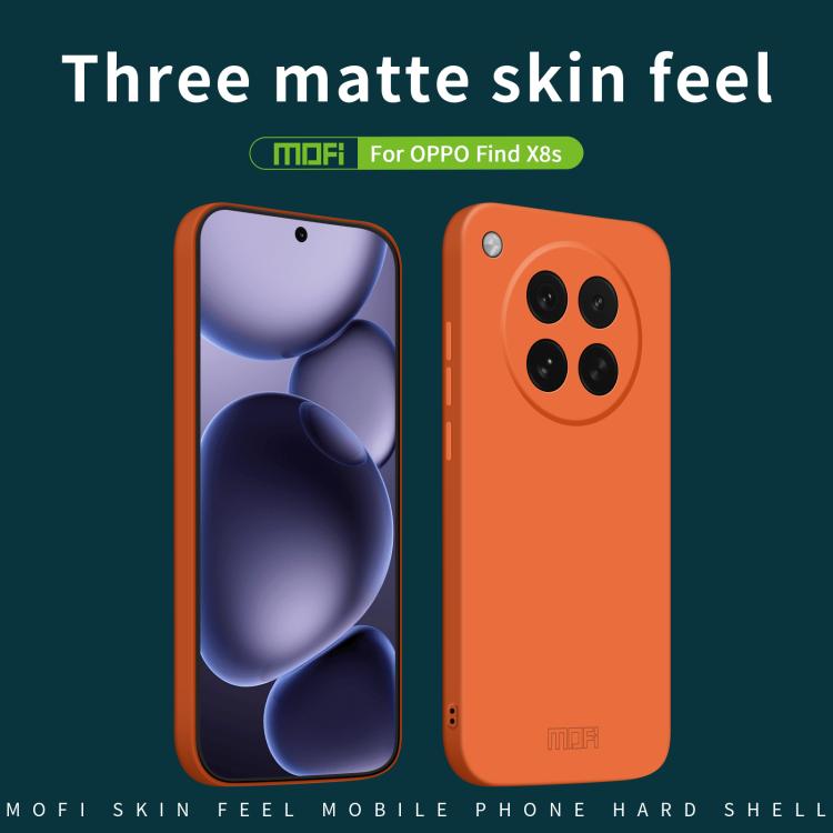 For OPPO Find X8s MOFI Qin Series Skin Feel All-inclusive PC Phone Case