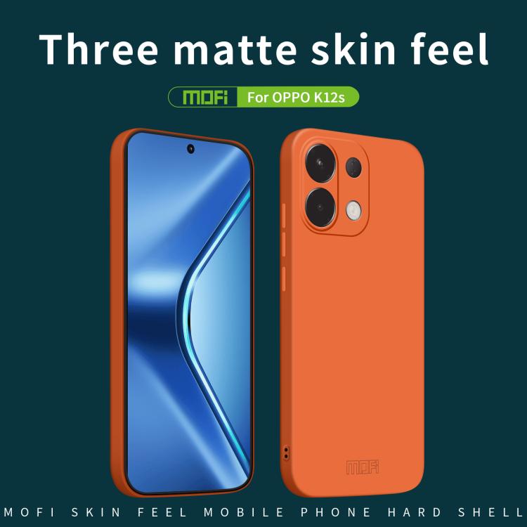 For OPPO K12s / K13 MOFI Qin Series Skin Feel All-inclusive PC Phone Case